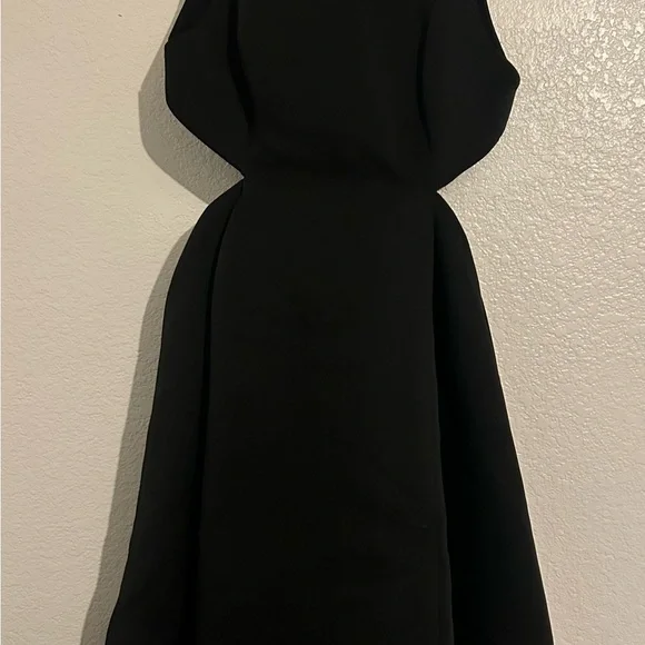 Halston Heritage | Dresses | Halston Heritage Black Halter Sheath Dress |  Poshmark